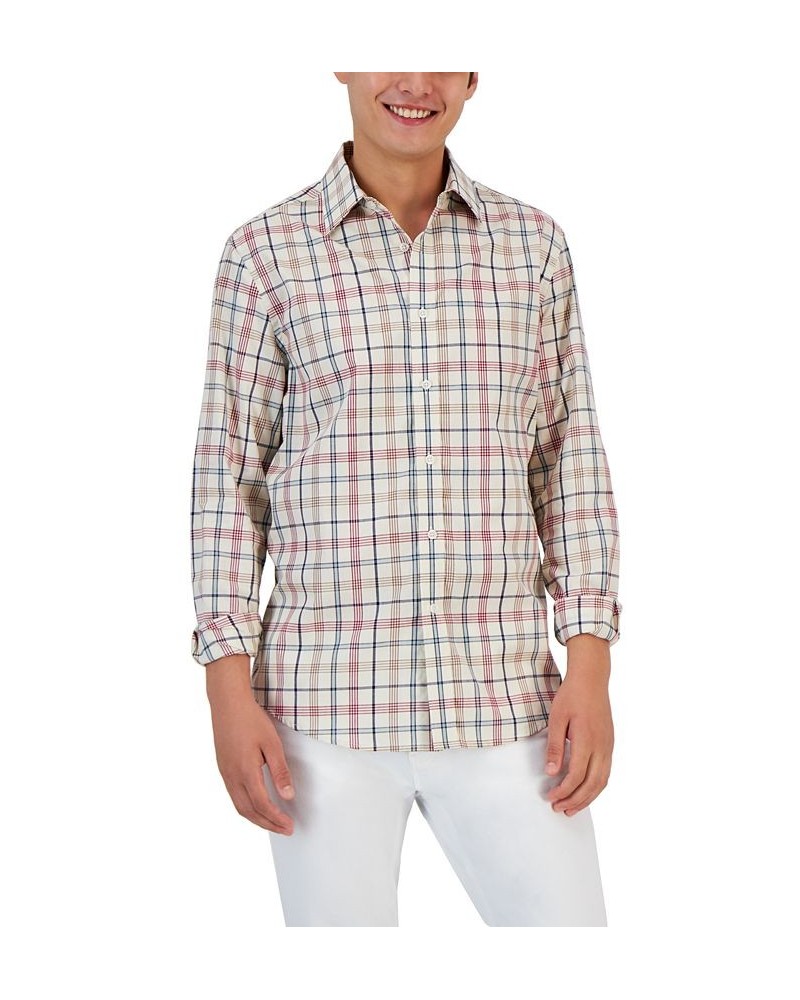 Men's Palermo Plaid Shirt White $19.27 Shirts