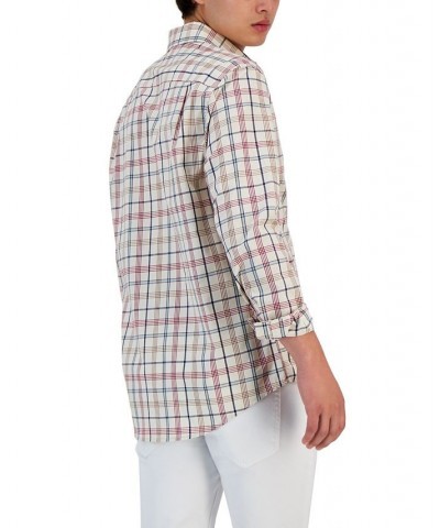 Men's Palermo Plaid Shirt White $19.27 Shirts