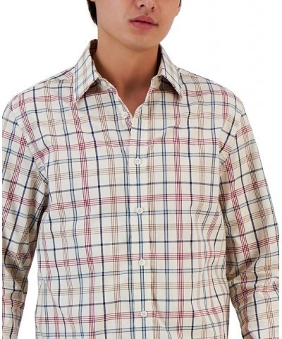 Men's Palermo Plaid Shirt White $19.27 Shirts