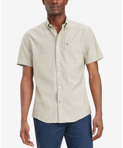 Men's Custom-Fit Wainwright Shirt Tan/Beige $26.96 Shirts