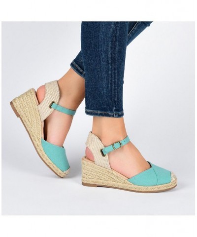 Women's Ashlyn Espadrille Sandals Gray $40.00 Shoes