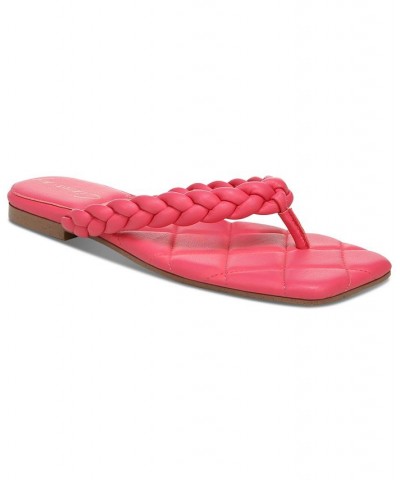 Circus by Sam Edelman Women's Ackley Flat Sandals Pink $26.24 Shoes