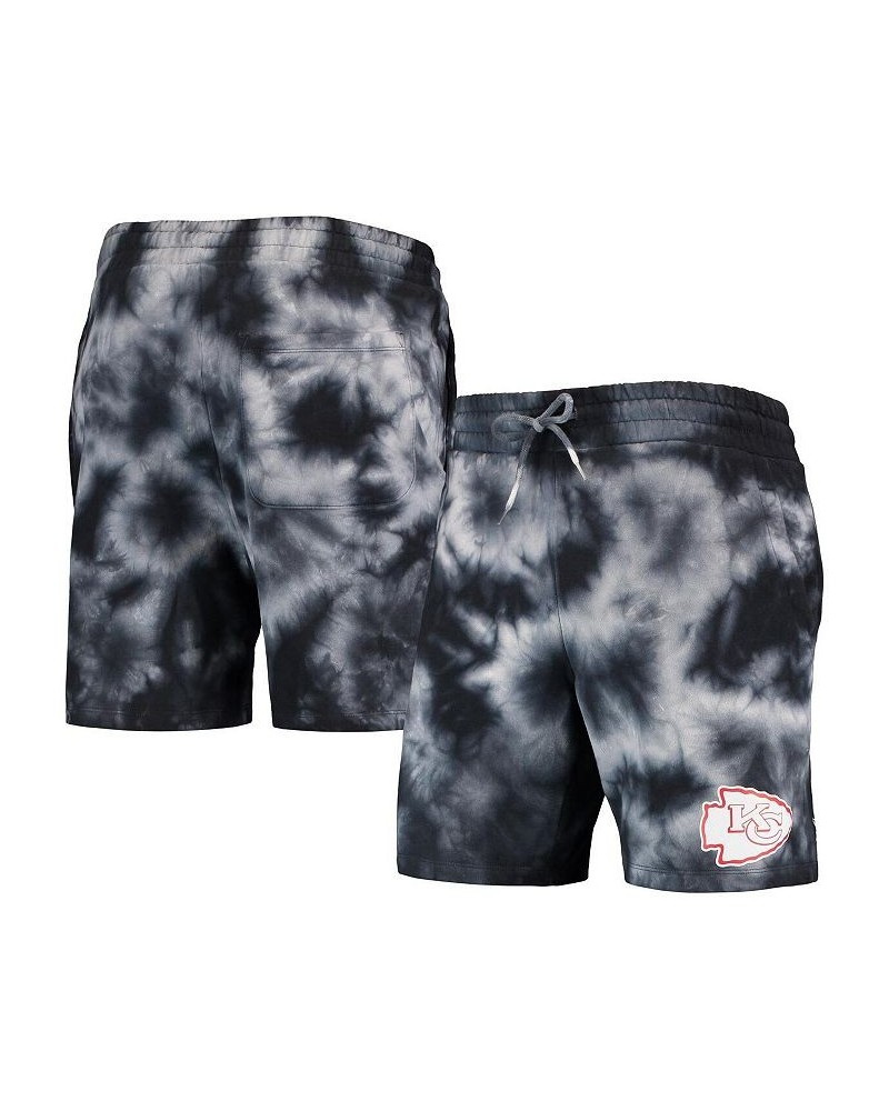 Men's Black Kansas City Chiefs Tie-Dye Shorts $37.09 Shorts