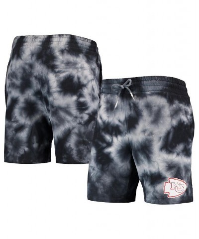 Men's Black Kansas City Chiefs Tie-Dye Shorts $37.09 Shorts