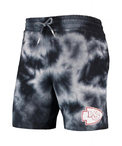 Men's Black Kansas City Chiefs Tie-Dye Shorts $37.09 Shorts