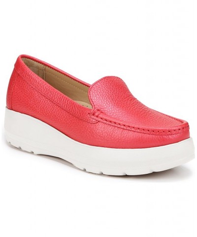 Luanna Slip-on Loafers Red $49.50 Shoes