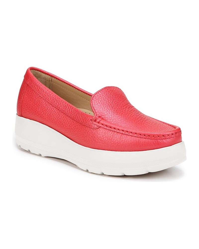 Luanna Slip-on Loafers Red $49.50 Shoes