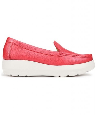 Luanna Slip-on Loafers Red $49.50 Shoes