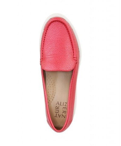 Luanna Slip-on Loafers Red $49.50 Shoes