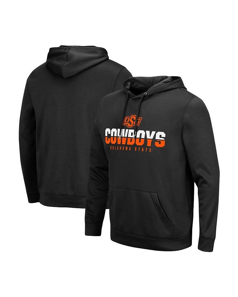 Men's Black Oklahoma State Cowboys Lantern Pullover Hoodie $25.50 Sweatshirt