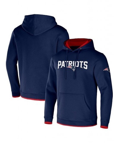 Men's NFL x Darius Rucker Collection by Navy New England Patriots Pullover Hoodie $27.60 Sweatshirt