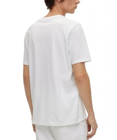 Hugo Boss Men's Dastillo Signature Logo T-Shirt White $29.24 T-Shirts