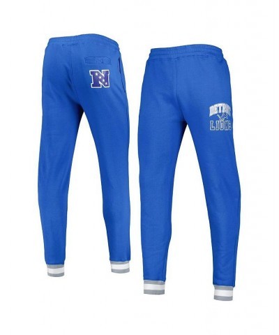 Men's Blue Detroit Lions Blitz Fleece Jogger Pants $32.86 Pants