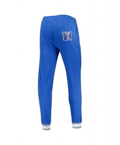 Men's Blue Detroit Lions Blitz Fleece Jogger Pants $32.86 Pants