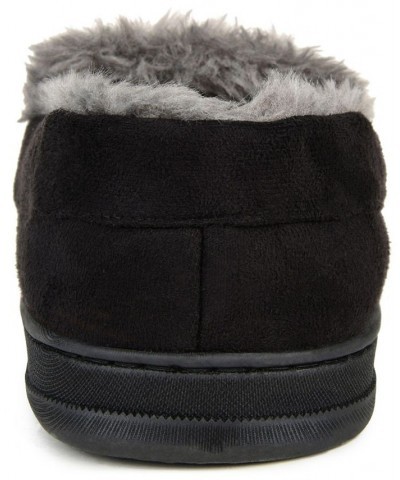 Men's Winston Moccasin Slippers Black $19.40 Shoes