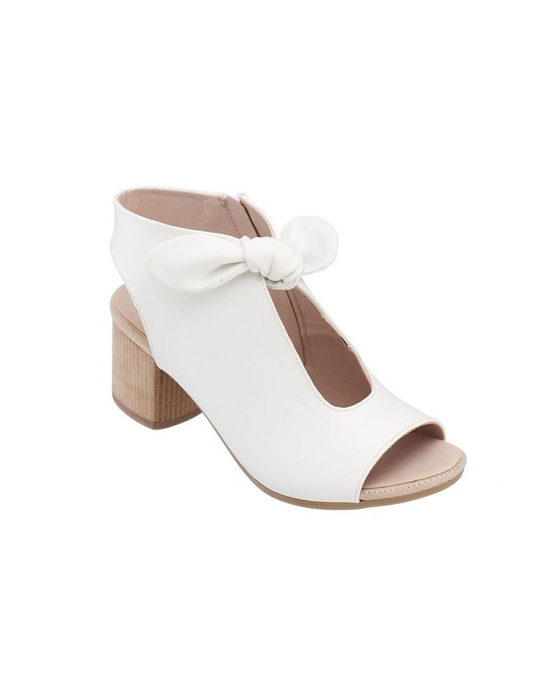 Women's Kimora Heeled Sandal White $47.00 Shoes