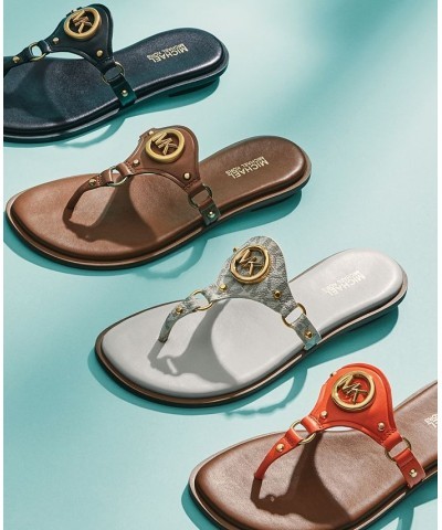 Women's Conway T-Strap Sandals Brown $32.37 Shoes