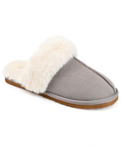 Women's Delanee Slippers Gray $44.19 Shoes