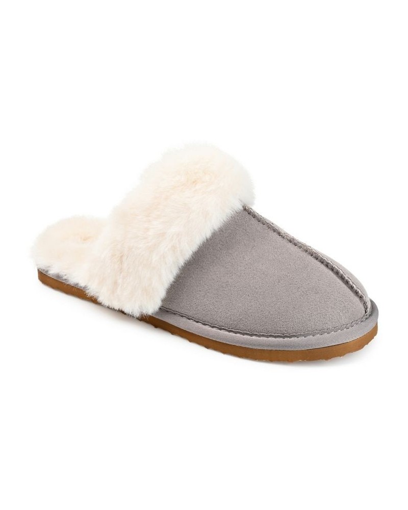 Women's Delanee Slippers Gray $44.19 Shoes