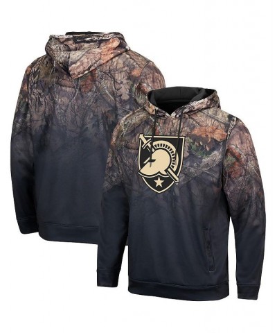 Men's Black Army Black Knights Mossy Oak Pullover Hoodie $36.00 Sweatshirt