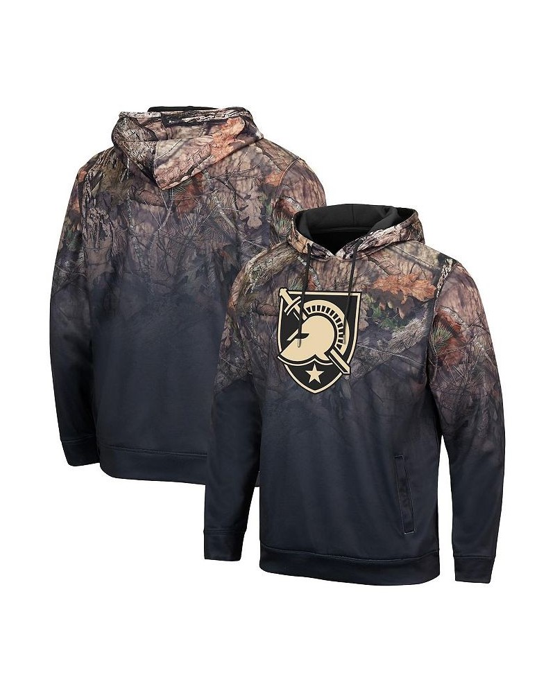 Men's Black Army Black Knights Mossy Oak Pullover Hoodie $36.00 Sweatshirt