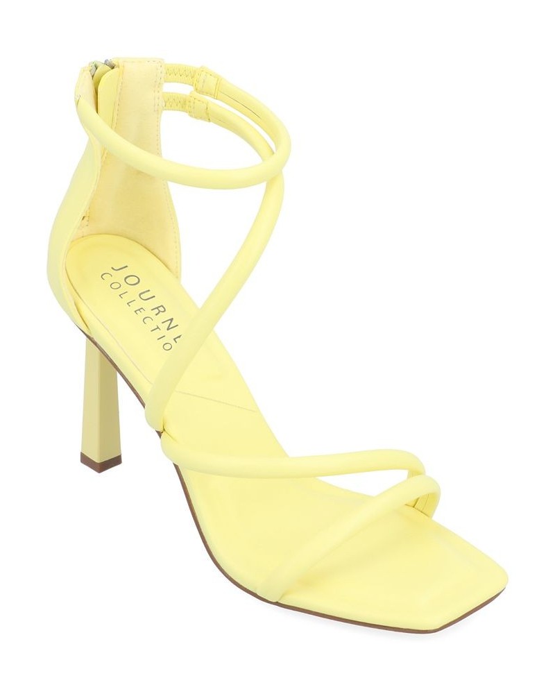 Women's Marza Dress Sandals Yellow $51.99 Shoes