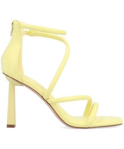 Women's Marza Dress Sandals Yellow $51.99 Shoes