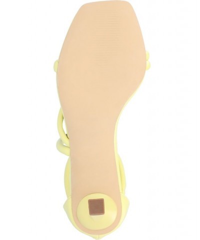 Women's Marza Dress Sandals Yellow $51.99 Shoes