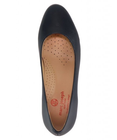 Women's Broad Street Napa Soft Pumps Blue $79.20 Shoes