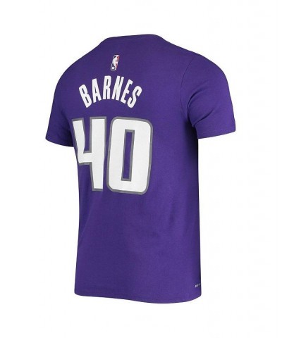 Men's Harrison Barnes Purple Sacramento Kings Name and Number Performance T-shirt $22.39 T-Shirts