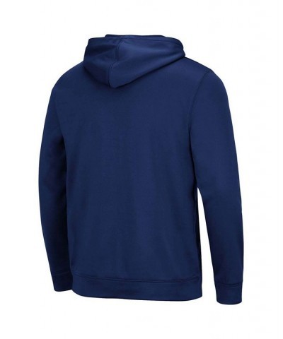 Men's Navy Xavier Musketeers Lantern Pullover Hoodie $34.44 Sweatshirt