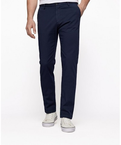 BOSS Men's Slim-Fit Chinos Blue $69.52 Pants