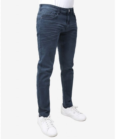 Men's Stretch Twill Colored Pants Navy $25.20 Pants