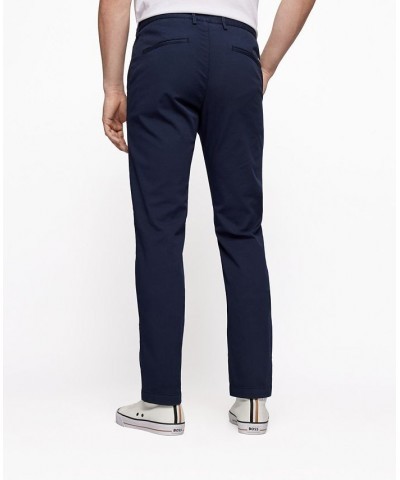 BOSS Men's Slim-Fit Chinos Blue $69.52 Pants