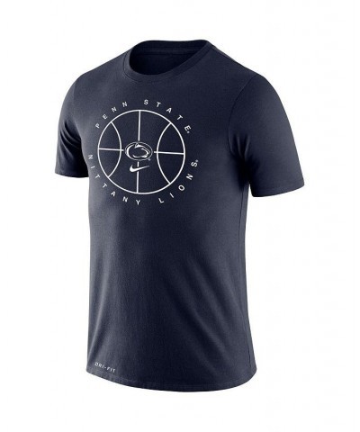 Men's Navy Penn State Nittany Lions Basketball Icon Legend Performance T-shirt $26.49 T-Shirts