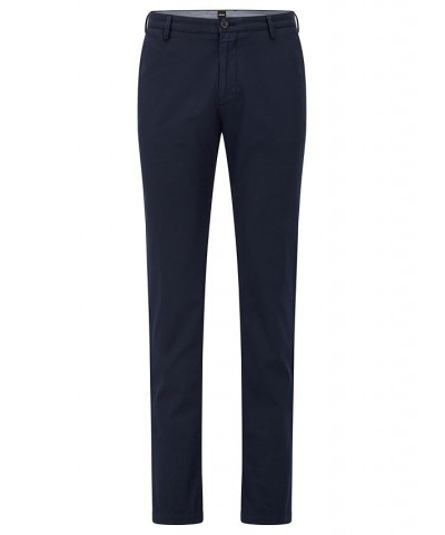 BOSS Men's Slim-Fit Chinos Blue $69.52 Pants