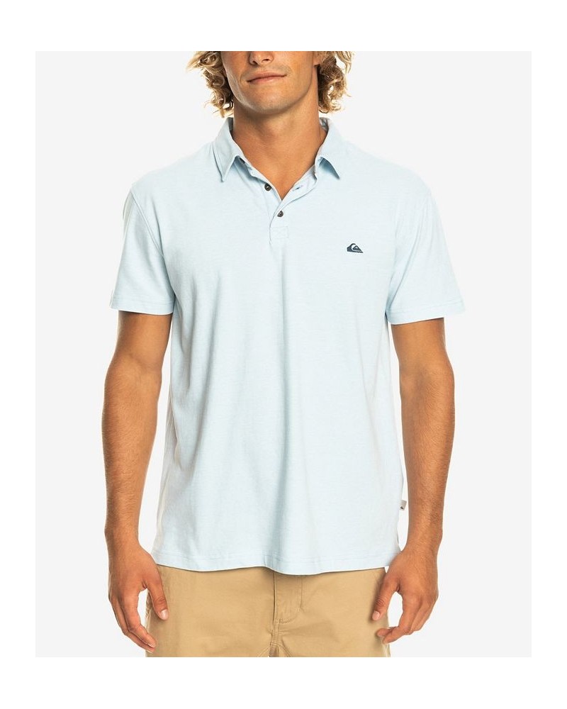 Quicksilver Men's Sunset Cruise Polo Shirt Blue $20.50 Polo Shirts