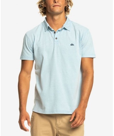 Quicksilver Men's Sunset Cruise Polo Shirt Blue $20.50 Polo Shirts