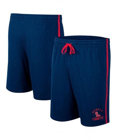 Men's Navy Ole Miss Rebels Thunder Slub Shorts $20.15 Shorts