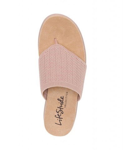 Poolside Slide Sandals Pink $26.23 Shoes