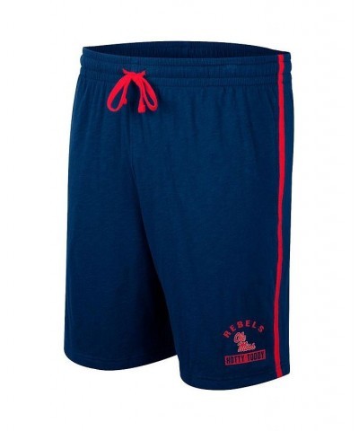 Men's Navy Ole Miss Rebels Thunder Slub Shorts $20.15 Shorts