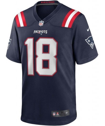 Men's Matthew Slater Navy New England Patriots Game Player Jersey $51.80 Jersey