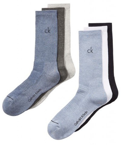 Men's Athletic Performance Crew Socks 6-Pack PD04 $12.20 Socks