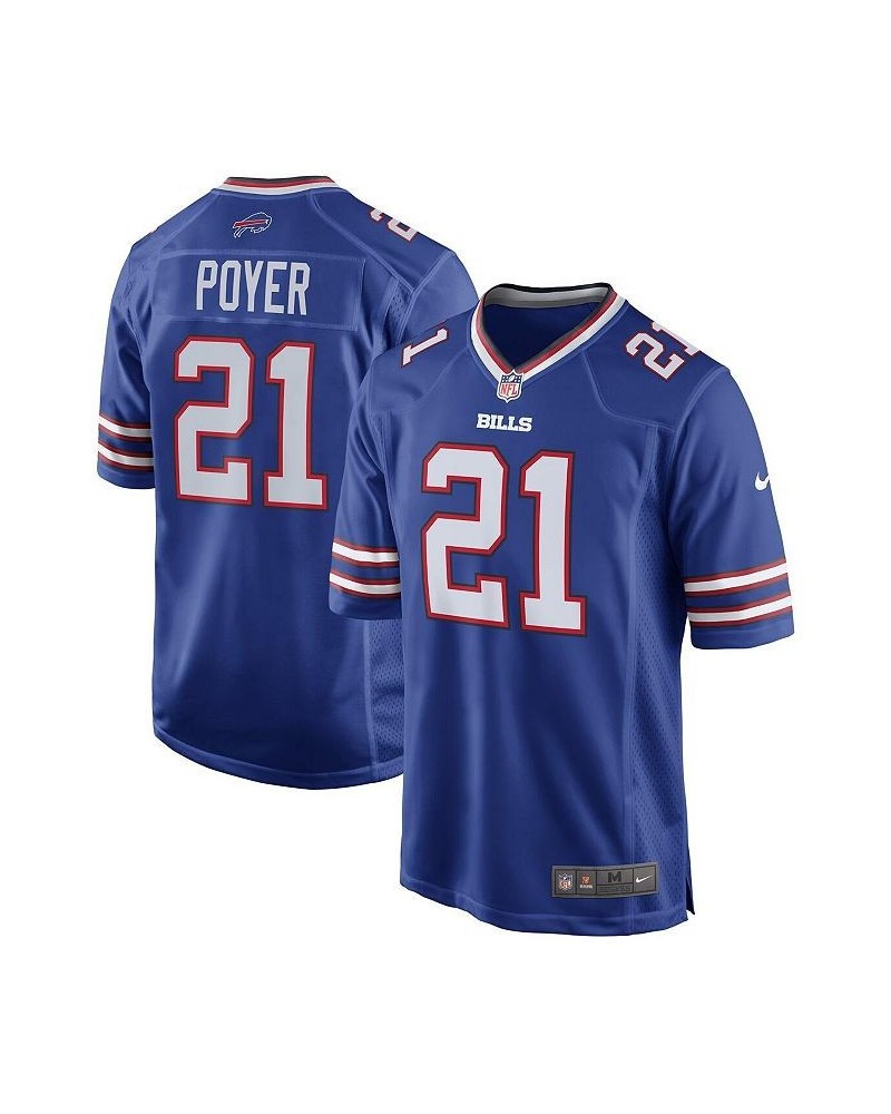 Men's Jordan Poyer Royal Buffalo Bills Game Player Jersey $46.20 Jersey