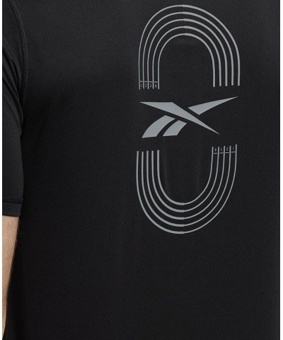 Men's Speedwick Crewneck Running T-Shirt Black $18.00 T-Shirts