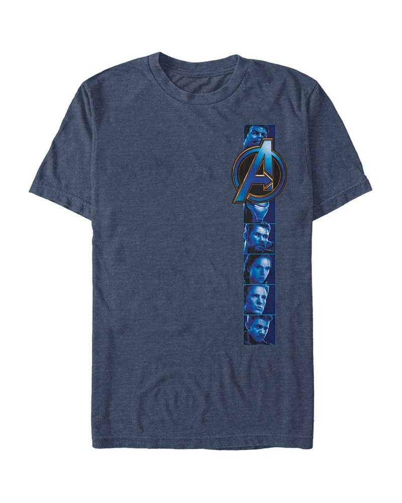 Marvel Men's Avengers Endgame Hero Photoreel, Short Sleeve T-shirt Blue $15.75 T-Shirts