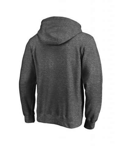 Men's Branded Heathered Charcoal Bayern Munich 1900 Pullover Hoodie $32.47 Sweatshirt