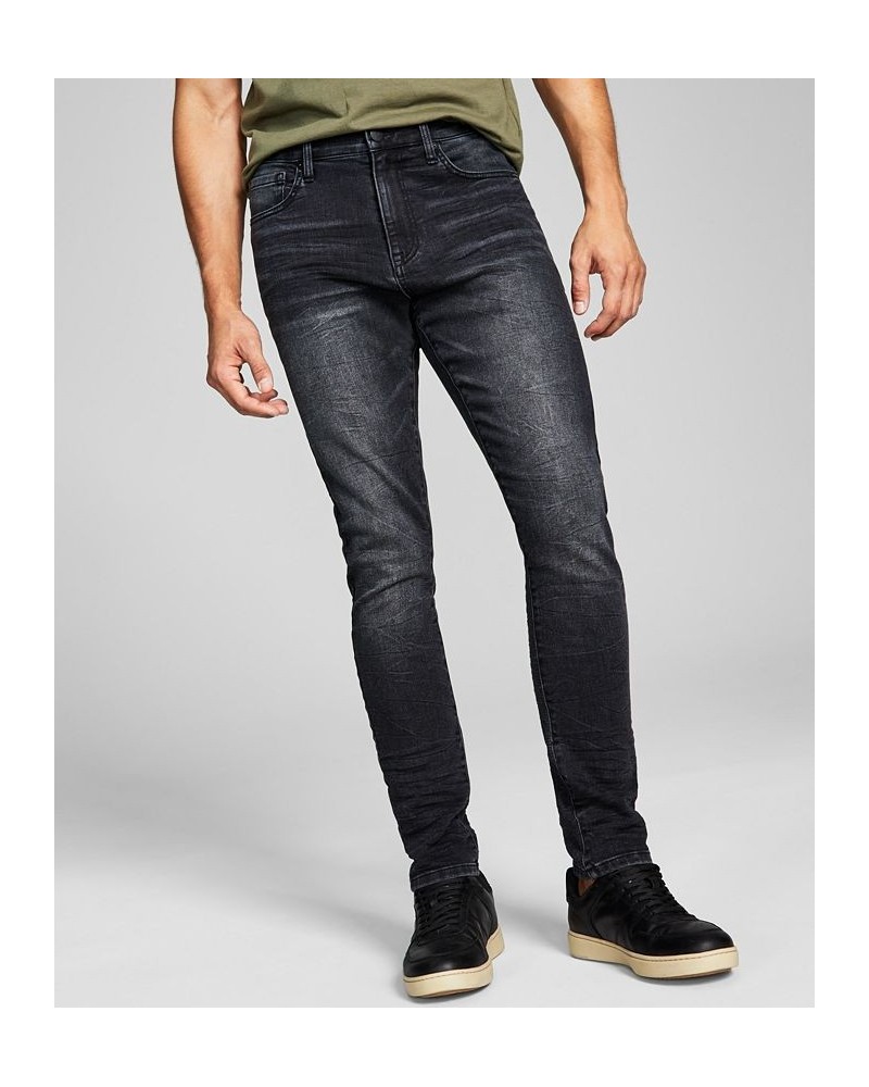 Men's Driggs Skinny-Fit Stretch Jeans Black $18.26 Jeans