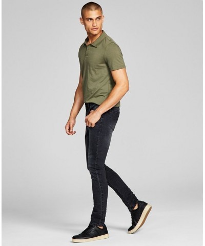 Men's Driggs Skinny-Fit Stretch Jeans Black $18.26 Jeans