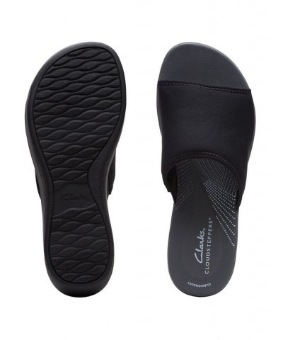 Women's Cloudstepper Arla Nora Sandals Black $38.25 Shoes